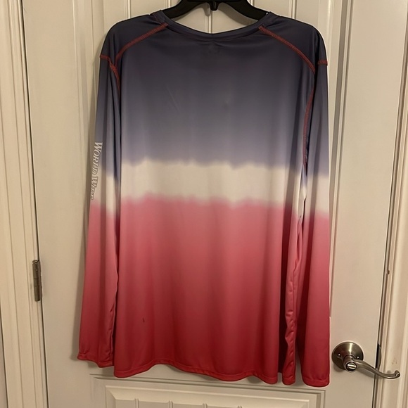 World Wide Sportsman UPF50+ protected long sleeve shirt‎ Mens 2XL Ombre, NWT 4th - Picture 6 of 9
